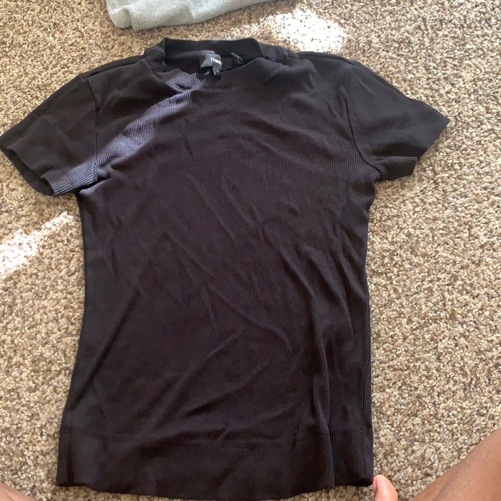Theory  Timey Ribbed Tee